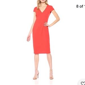 Donna Morgan Cap Sleeve Sheath Dress